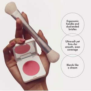 Summer Fridays Blush Brush & Cream Blushes in Pink Sunset & Berry Spritz